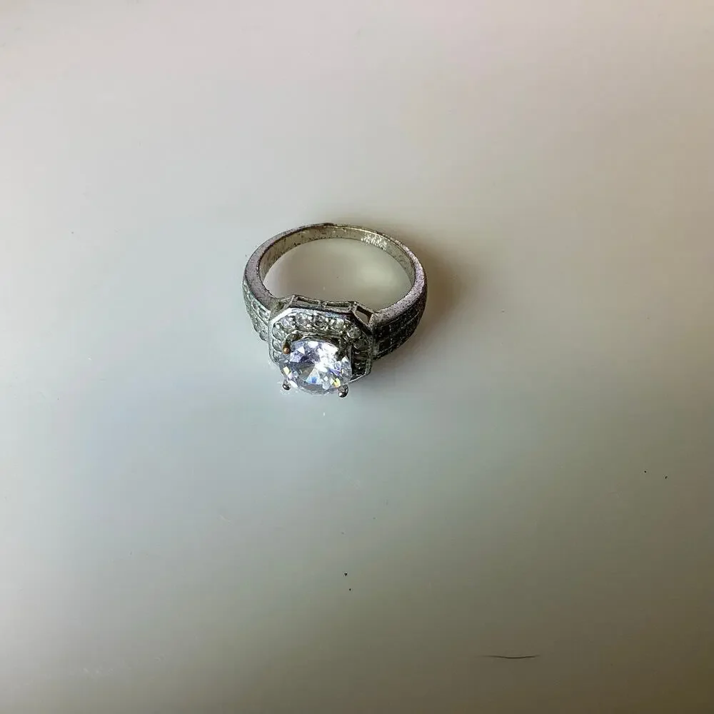 Crystal Statement Ring